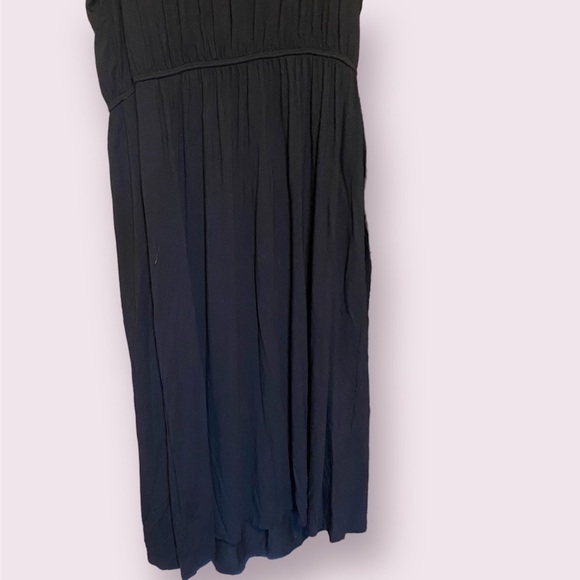 Style & Co Black Dress w/ Gold Braided Cord Trim - Picture 8 of 11